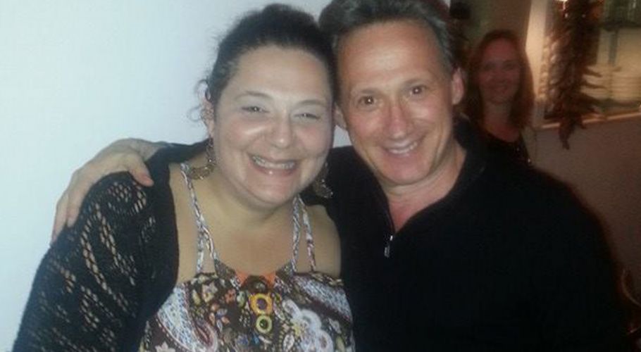 With Bernard Hiller