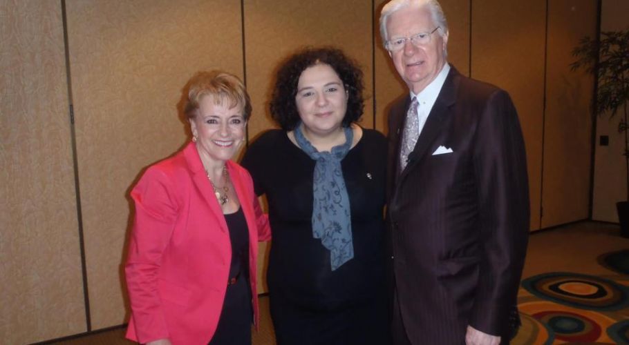 With Mary Manin Morrissey and Bob Proctor 